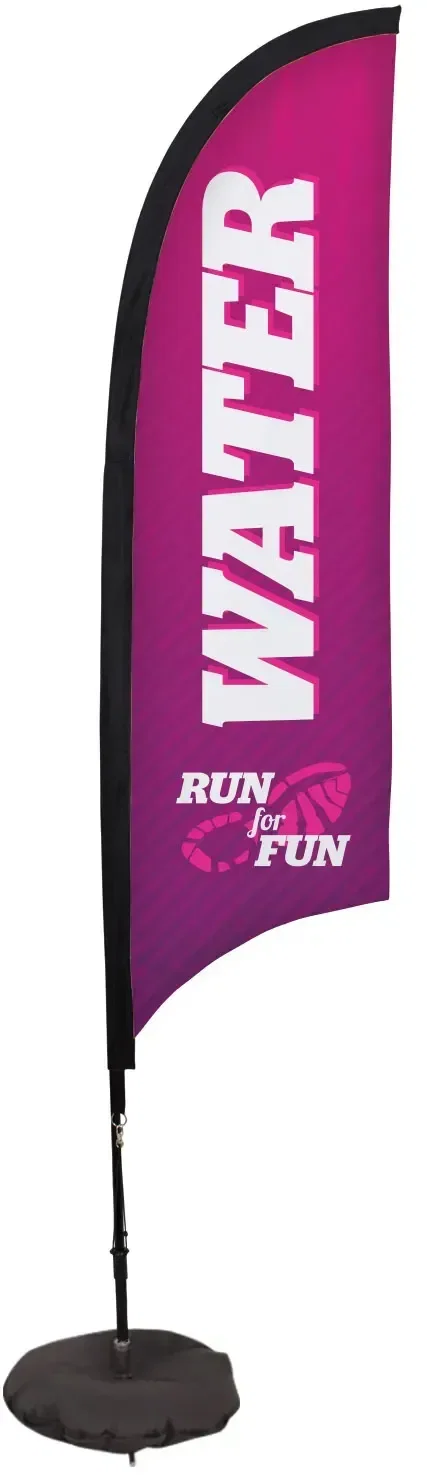 7' Premium Razor Sail Sign Kit (Single-Sided with Scissor Base) — view 6