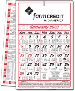 7 Sheet Almanac Wall Calendar (11x17)