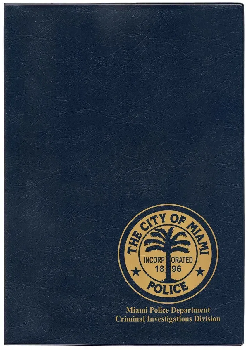 Personalized Executive Vinyl Cover Academic Planner - 7 x 10
