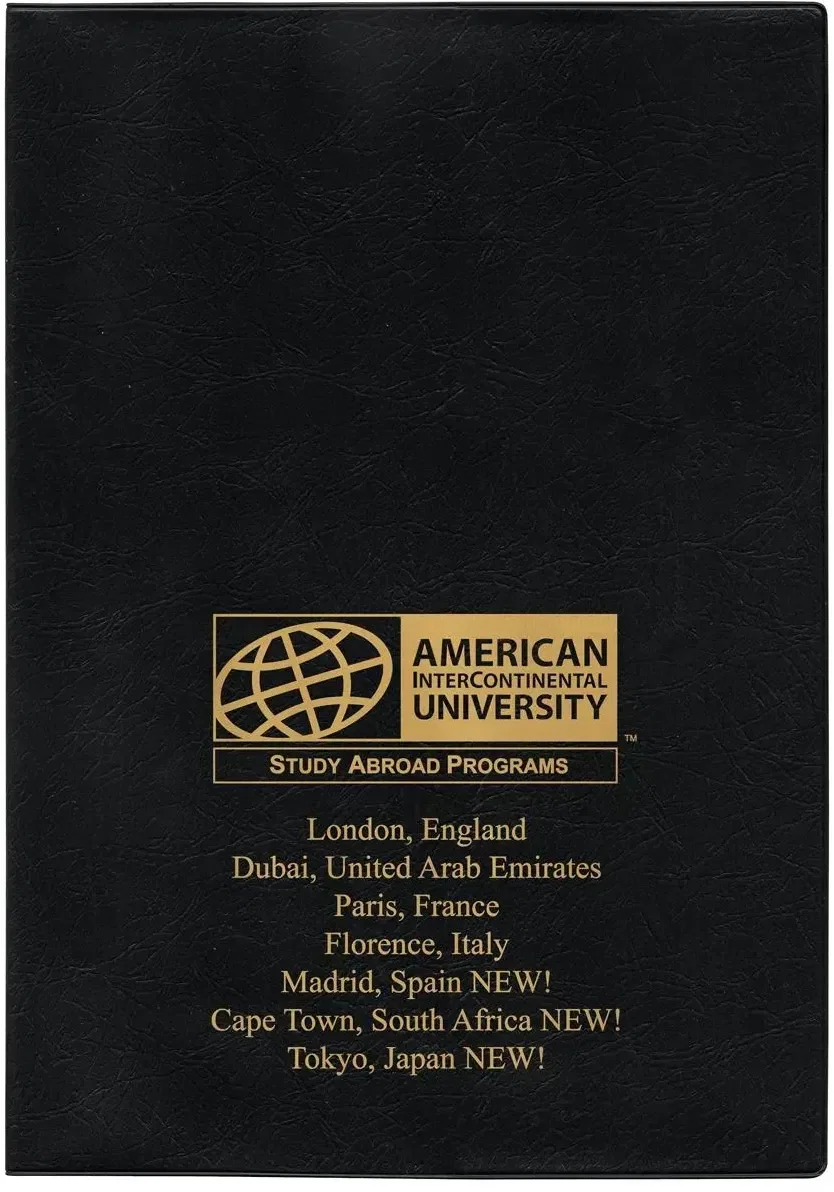 Personalized Executive Vinyl Cover Academic Planner - 7 x 10 — view 3