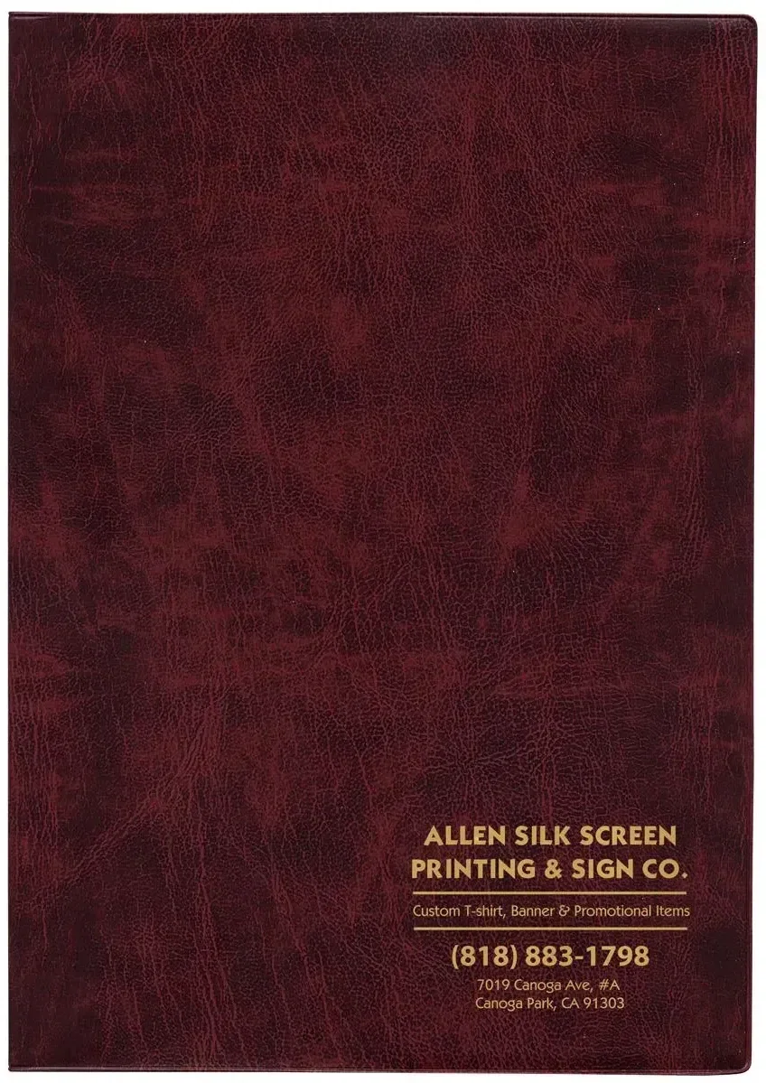 Personalized Executive Vinyl Cover Academic Planner - 7 x 10 — view 4