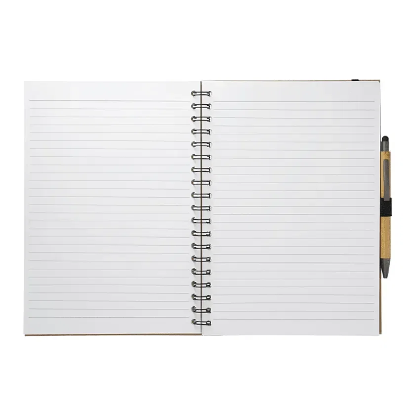 Custom FSC Mix Large Spiral JournalBook (7"x10") — view 2