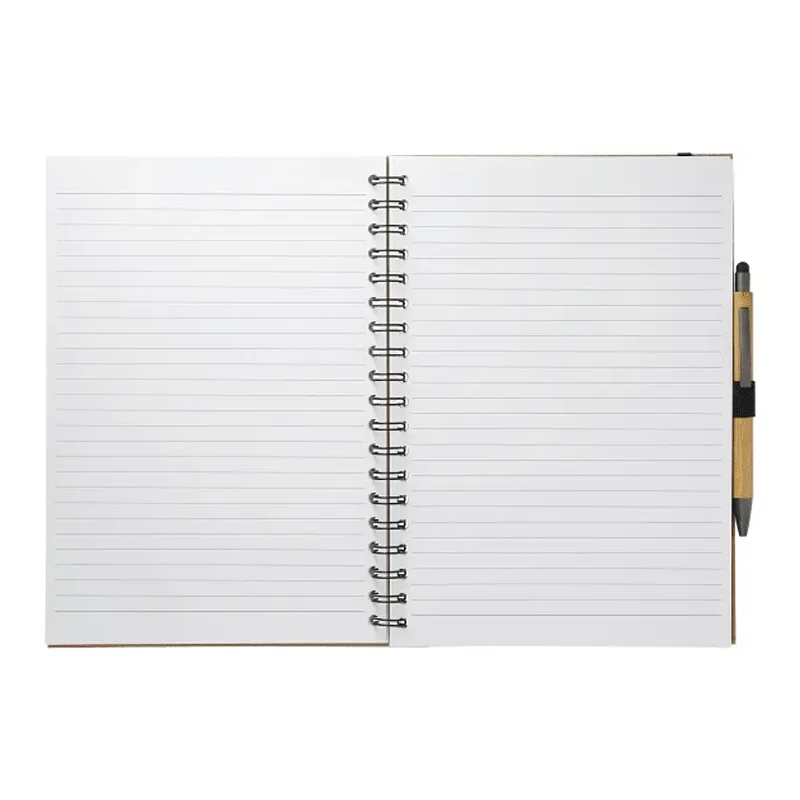 Custom FSC Mix Large Spiral JournalBook (7"x10") — view 2