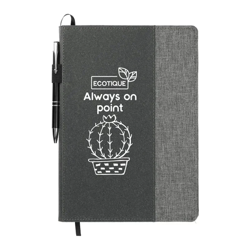 7" x 10" FSC® Mix Reclaim RPET Refillable Journal — view 10