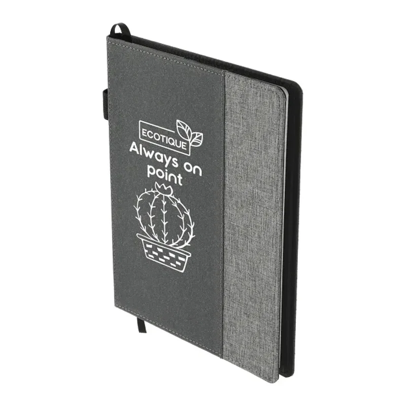 7" x 10" FSC® Mix Reclaim RPET Refillable Journal — view 8