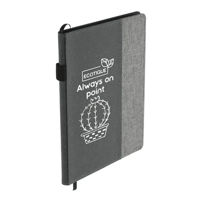 7" x 10" FSC® Mix Reclaim RPET Refillable Journal — view 9