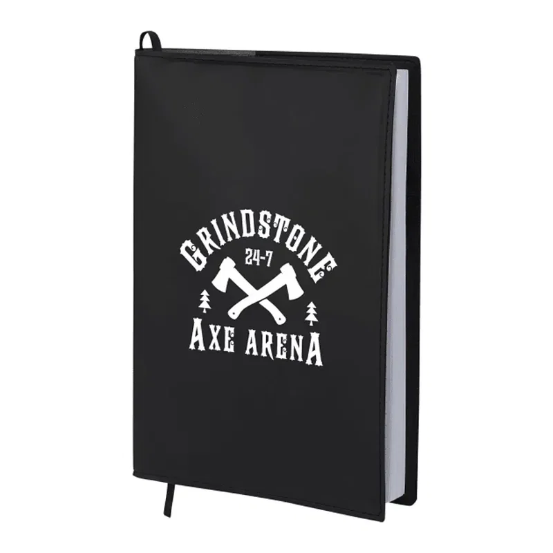 7” x 10” Mela Apple Leather Refillable Journal — view 9