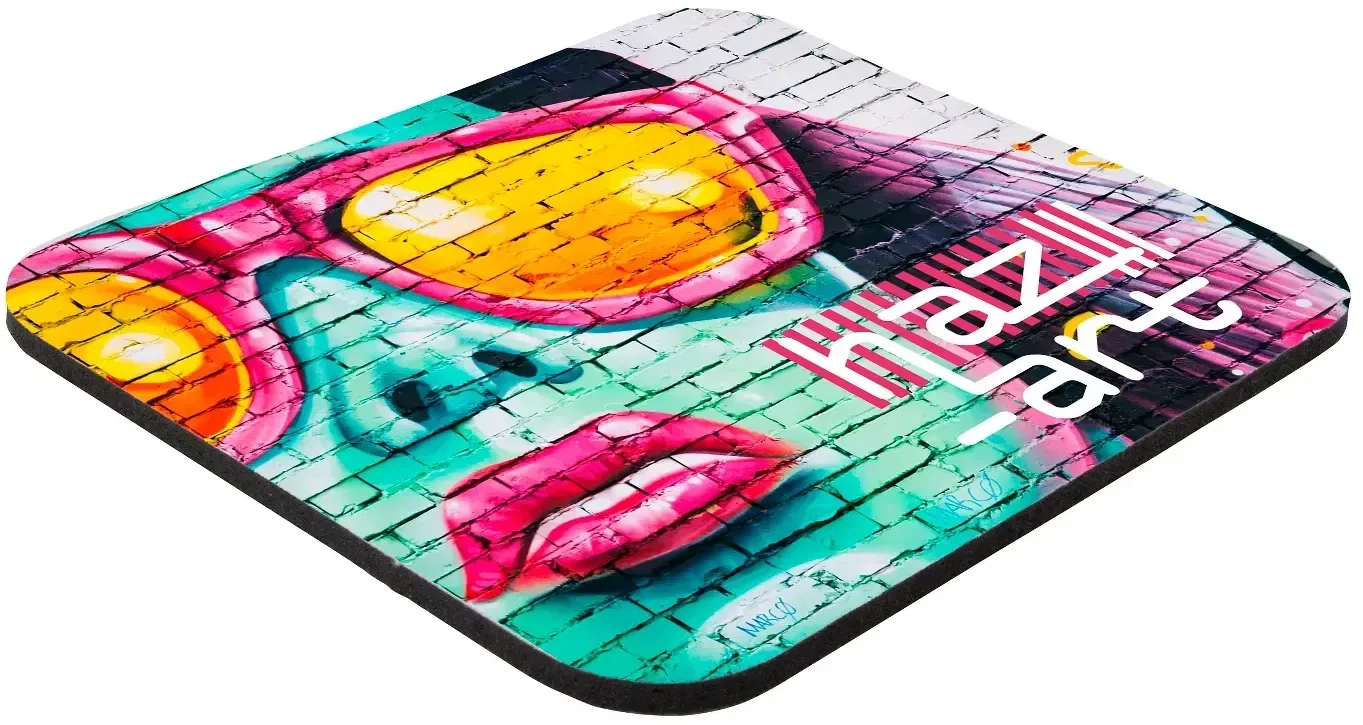 Personalized Full Color Mouse Pad - 7" x 8" — view 2