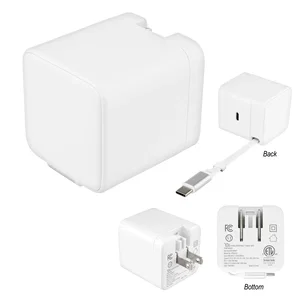70W ETL Listed Wall Charger With Retractable Cable
