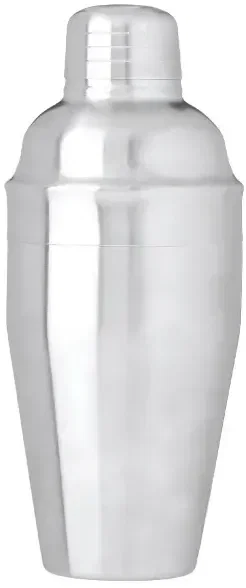Personalized Mini Stainless Steel Cocktail Shaker - 8.4oz — view 2