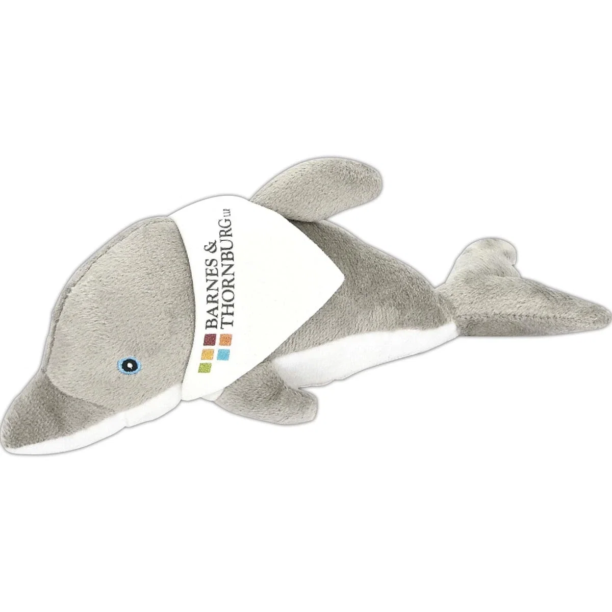 8" Aquatic Beanie Dolphin