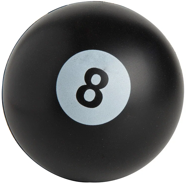 Logo 8-Ball Stress Reliever — view 3