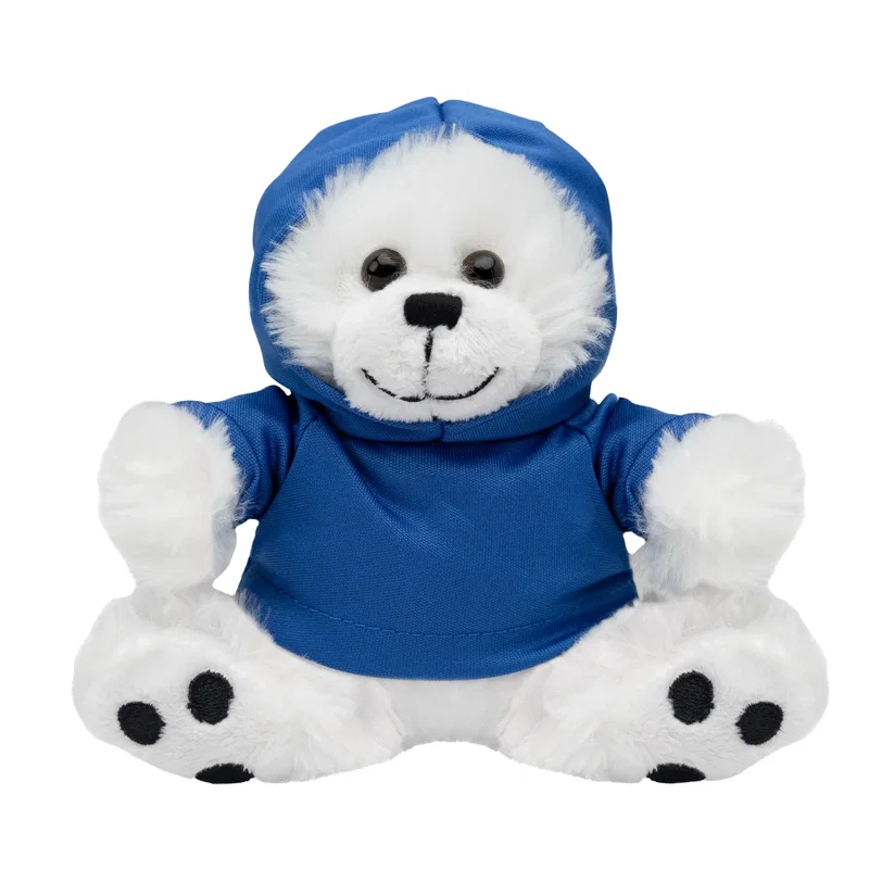Side profile of the seated toy