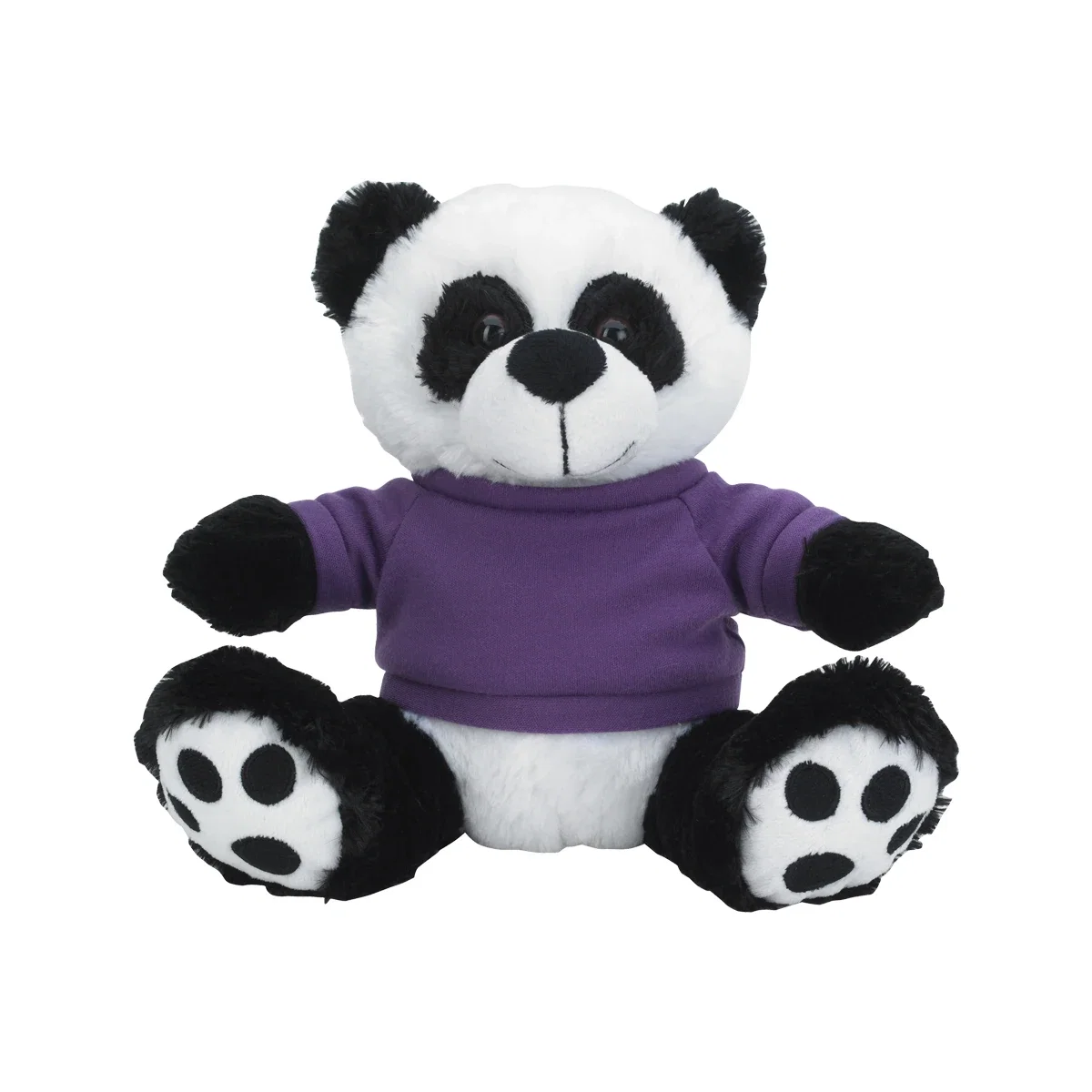 Side view of the sitting stuffed animal