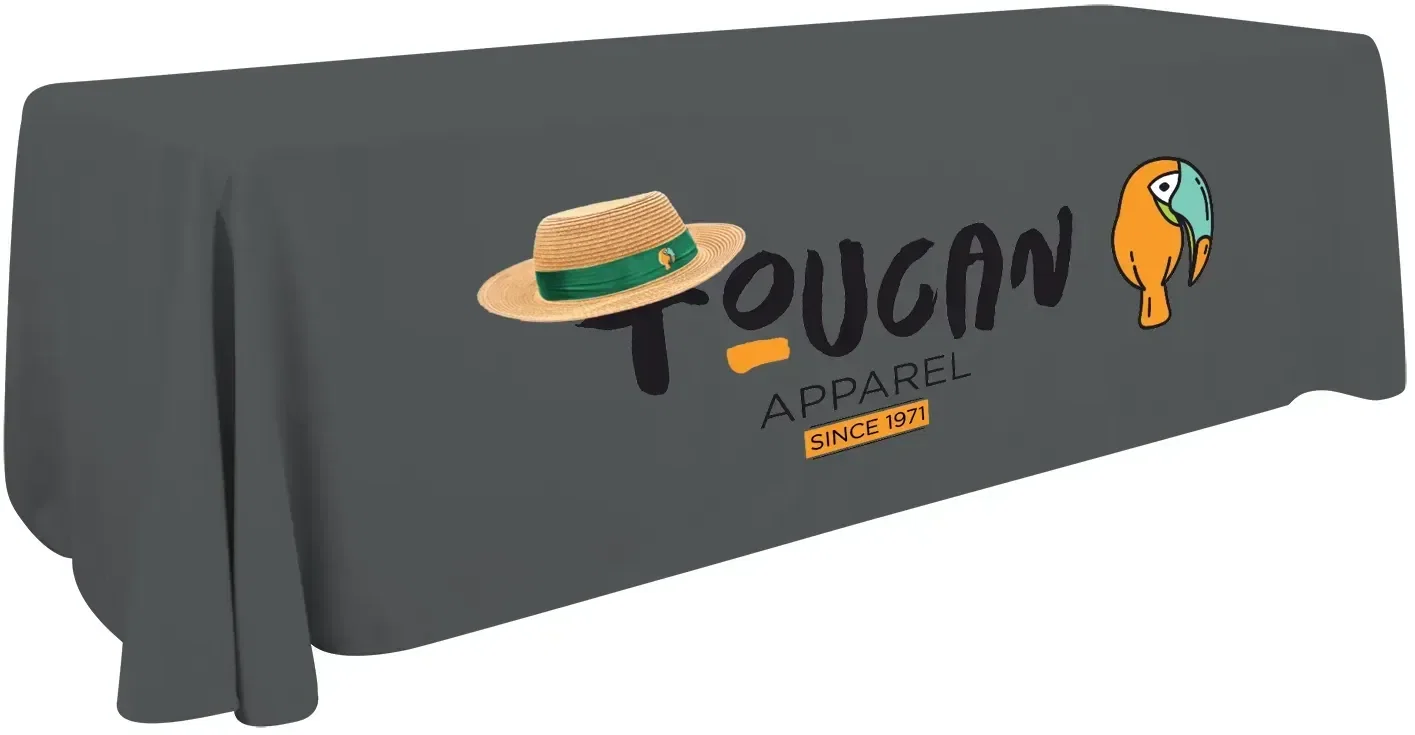 8' Economy Table Throw (Full-Color Front Only) — view 11