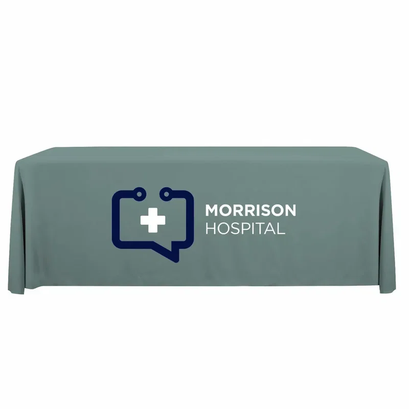 8' Economy Table Throw (Full-Color Front Only) — view 2