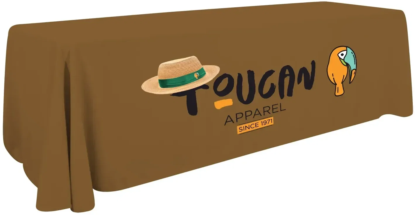 8' Economy Table Throw (Full-Color Front Only) — view 20