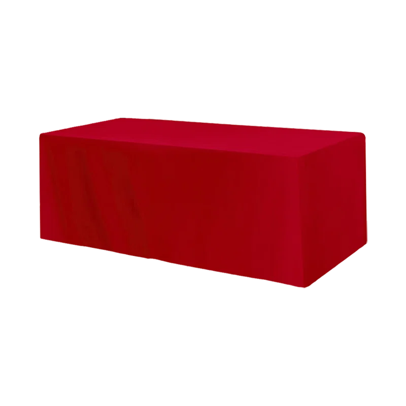 Fitted 3-sided Table Cover - fits 8 foot standard table — view 10