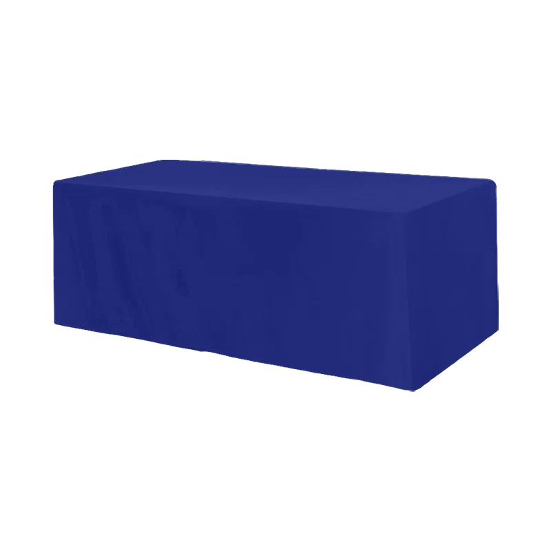 Fitted 3-sided Table Cover - fits 8 foot standard table — view 11