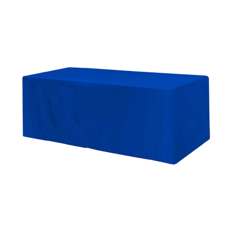 Fitted 3-sided Table Cover - fits 8 foot standard table — view 9