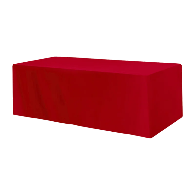 Fitted 4-sided Table Cover - fits 8 foot standard table — view 10