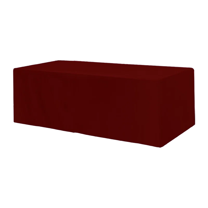 Fitted 4-sided Table Cover - fits 8 foot standard table — view 12