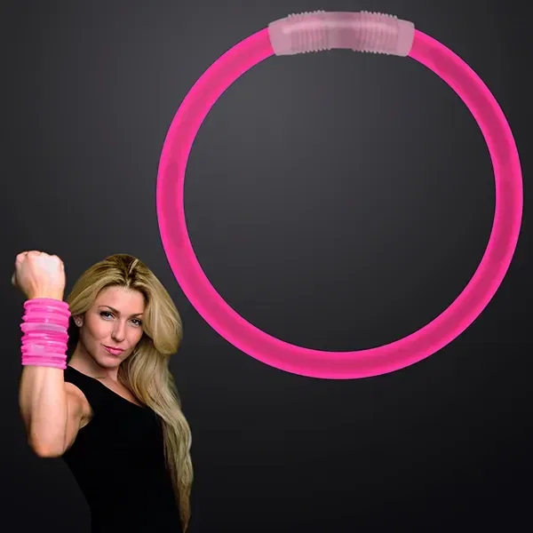 8" Glow Bracelets — view 2
