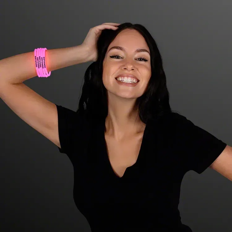 8" Glow Bracelets — view 3