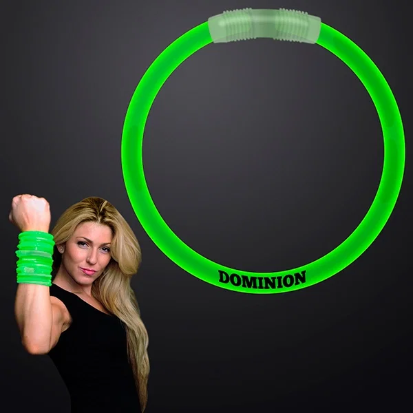 8" Glow Bracelets — view 4