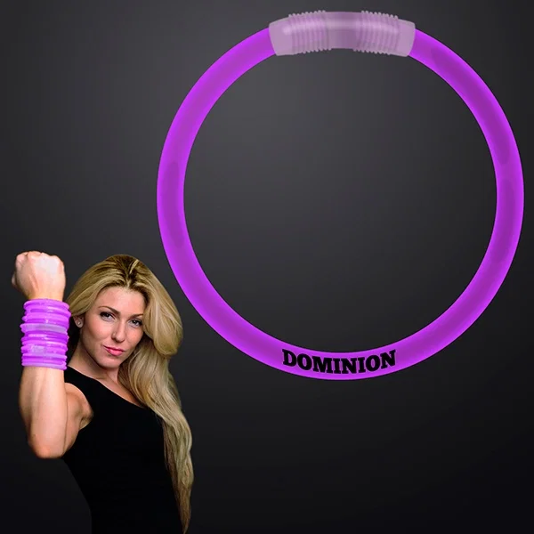 8" Glow Bracelets — view 7