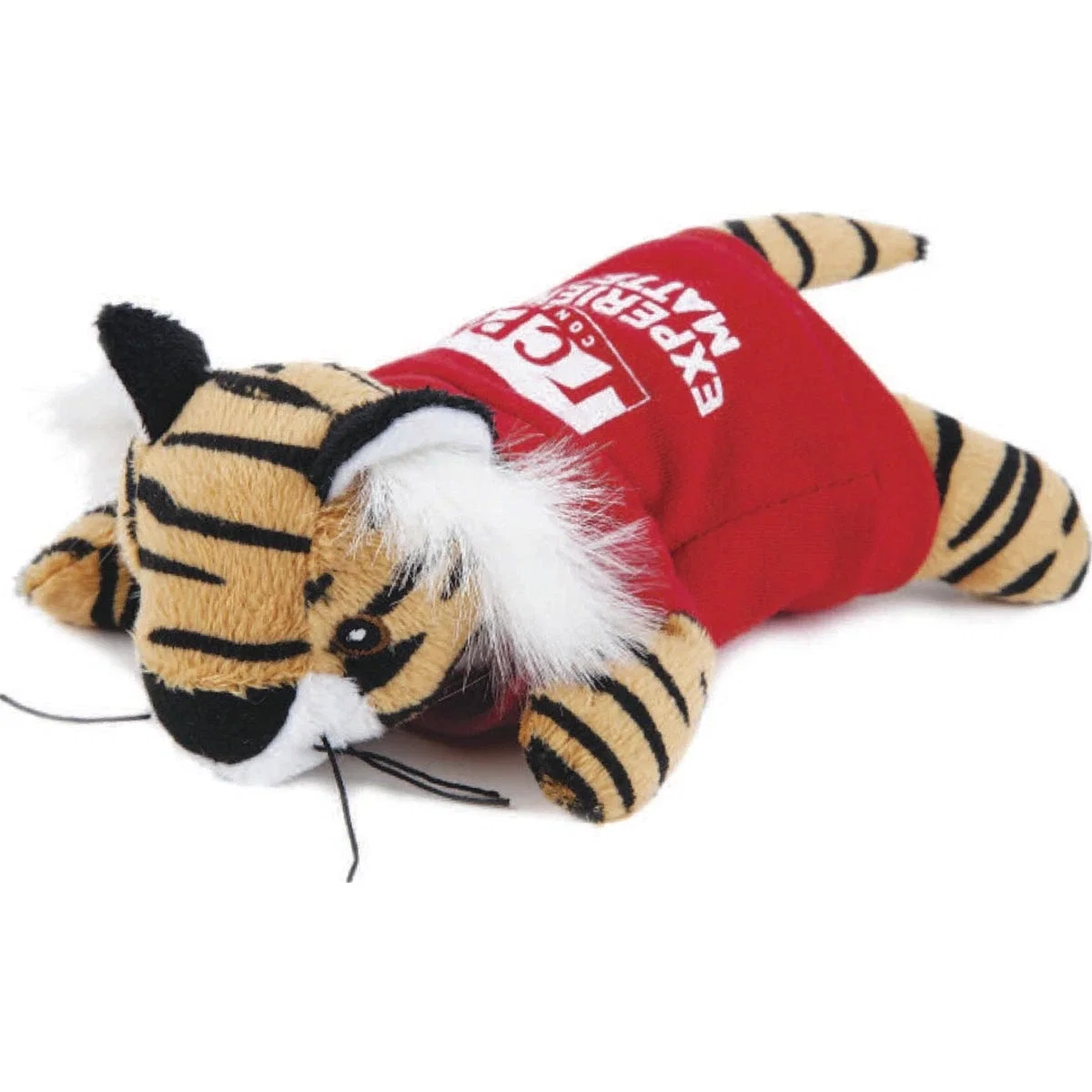 Gold Striped Tiger Beanie - 8"