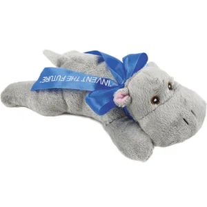Logo Gray Hippo Beanie - 8"