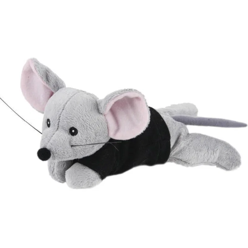 Logo Gray Mouse Beanie - 8"