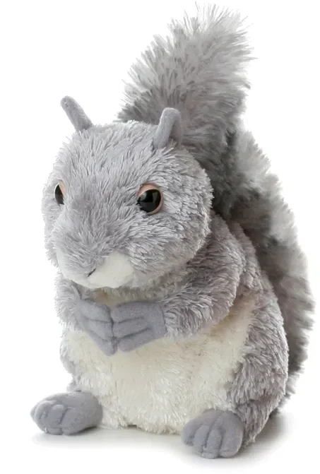Gray Squirrel Stuffed Animal - 8"