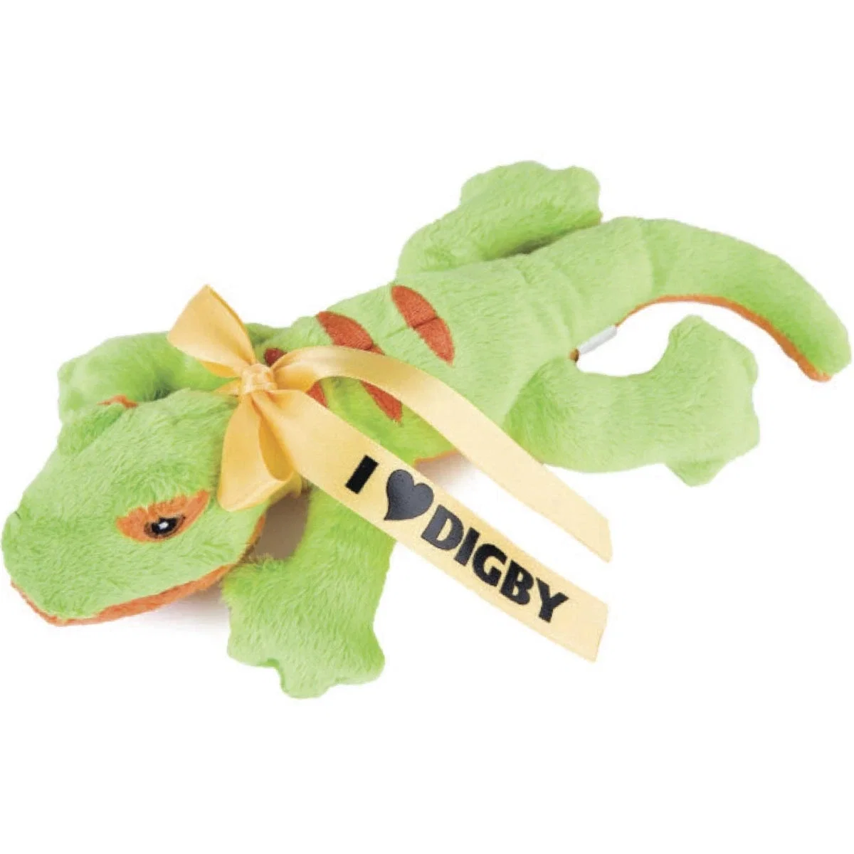 Green/Orange Lizard Beanie - 8"