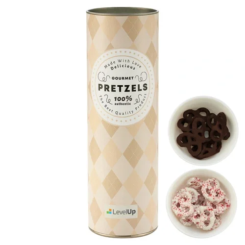 8-Inch Tube with Chocolate Pretzels — view 7