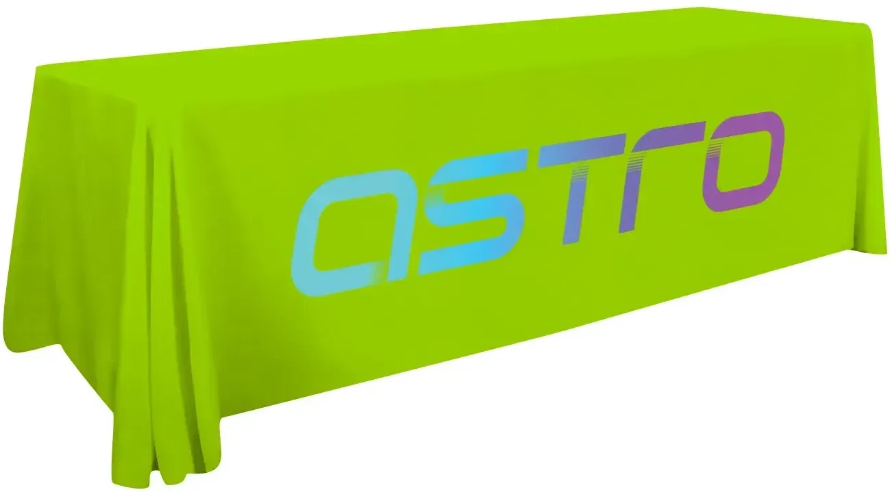 8' LazerLine 3-Sided Throw Full-Color Front Only — view 19