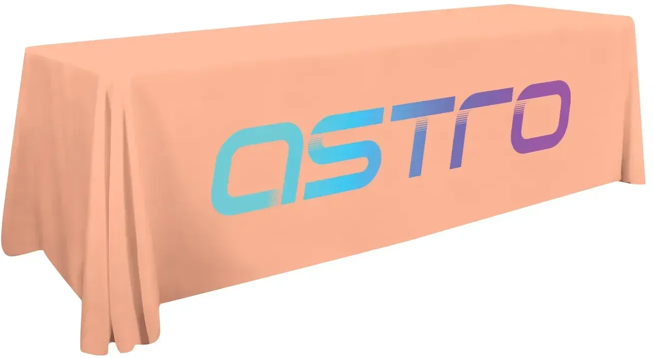 8' LazerLine 3-Sided Throw Full-Color Front Only — view 24