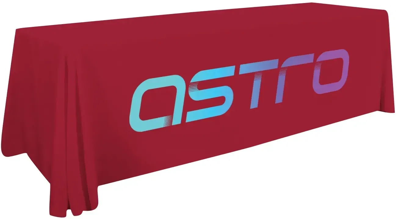 8' LazerLine 3-Sided Throw Full-Color Front Only — view 26