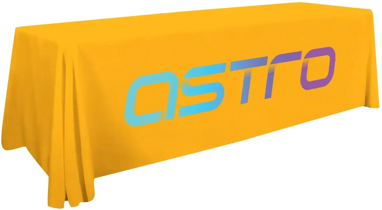 8' LazerLine 3-Sided Throw Full-Color Front Only — view 30