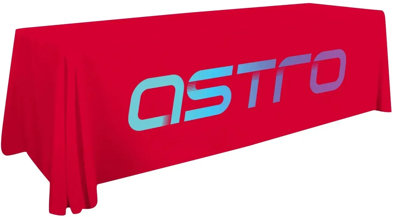 8' LazerLine 3-Sided Throw Full-Color Front Only — view 9