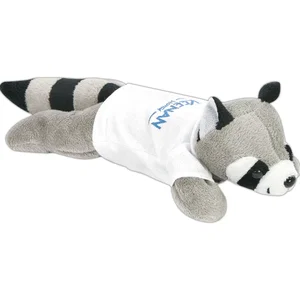 Imprinted Raccoon Beanie - 8"