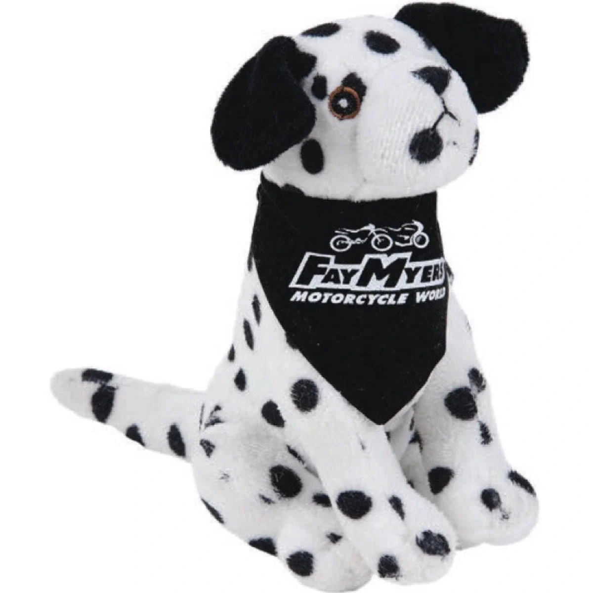 Realistic Dalmatian Stuffed Animal - 8"