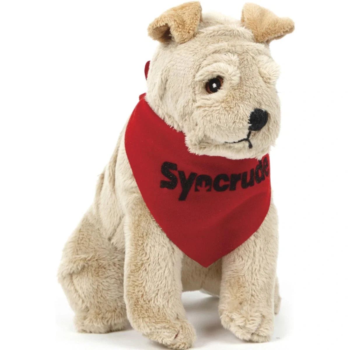 Realistic Shar Pei Stuffed Animal - 8"