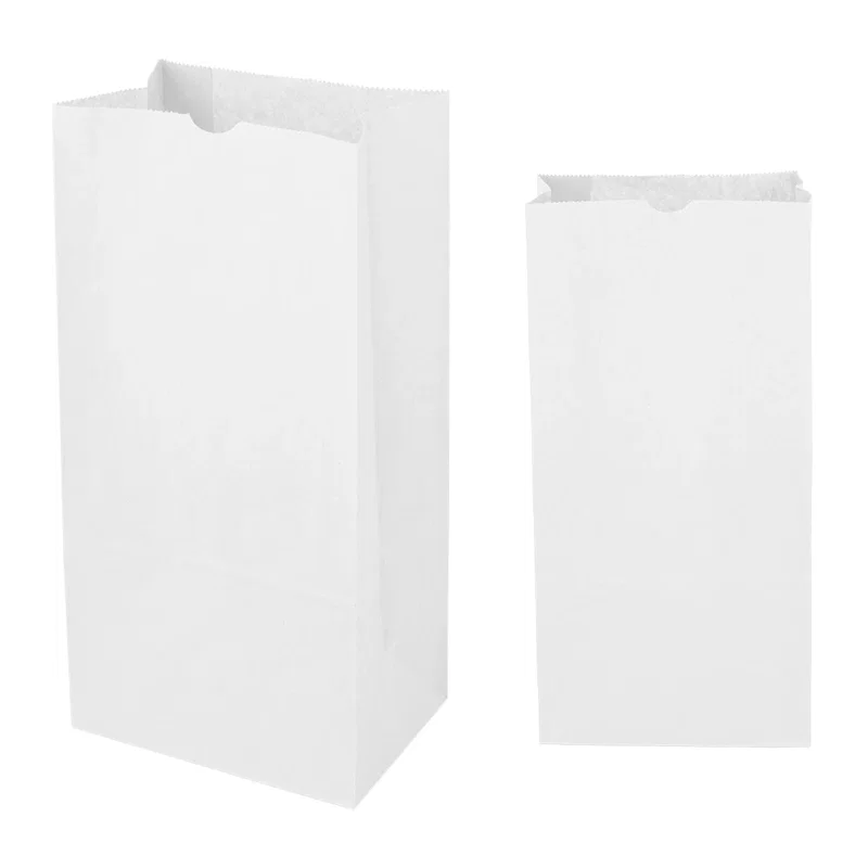 8# SOS Kraft Paper Bag – 6.12" x 12.43" — view 3