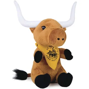 Super Soft Stuffed Longhorn - 8"