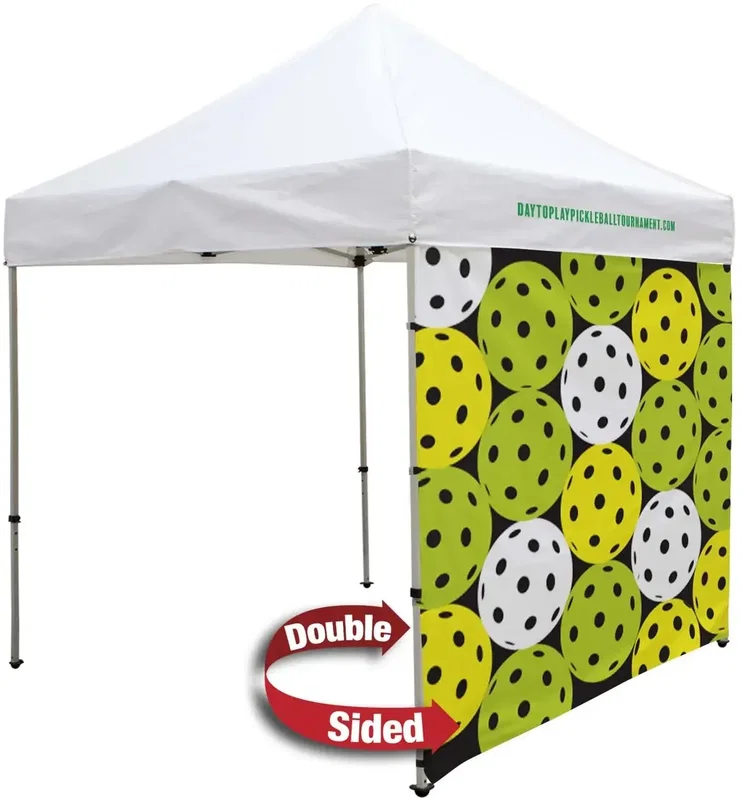 8' Tent Full Wall (Dye Sublimated, Double-Sided) — view 2