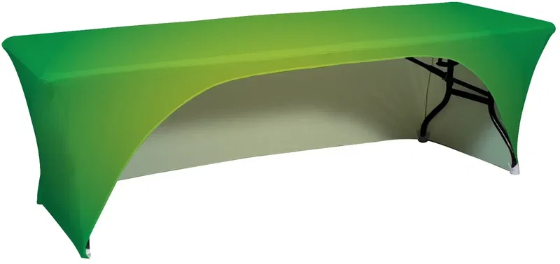 8' UltraFit Curve Table Throw (Full-Color Full Bleed) — view 2