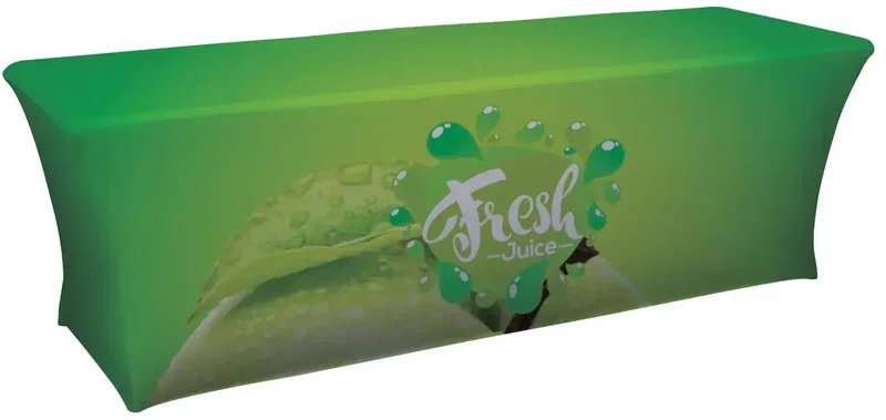 8' UltraFit Curve Table Throw (Full-Color Full Bleed) — view 4