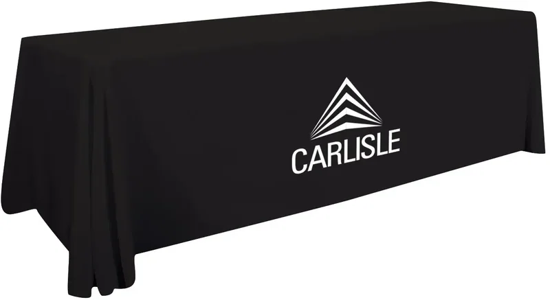 8' Value Lite Table Throw (White Imprint, One Location) — view 3